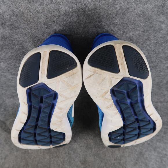 Nike Shoes Womens 7.5 Athletic Trainers Flex 2016 Run Sneakers Blue Sport Active - Picture 12 of 13